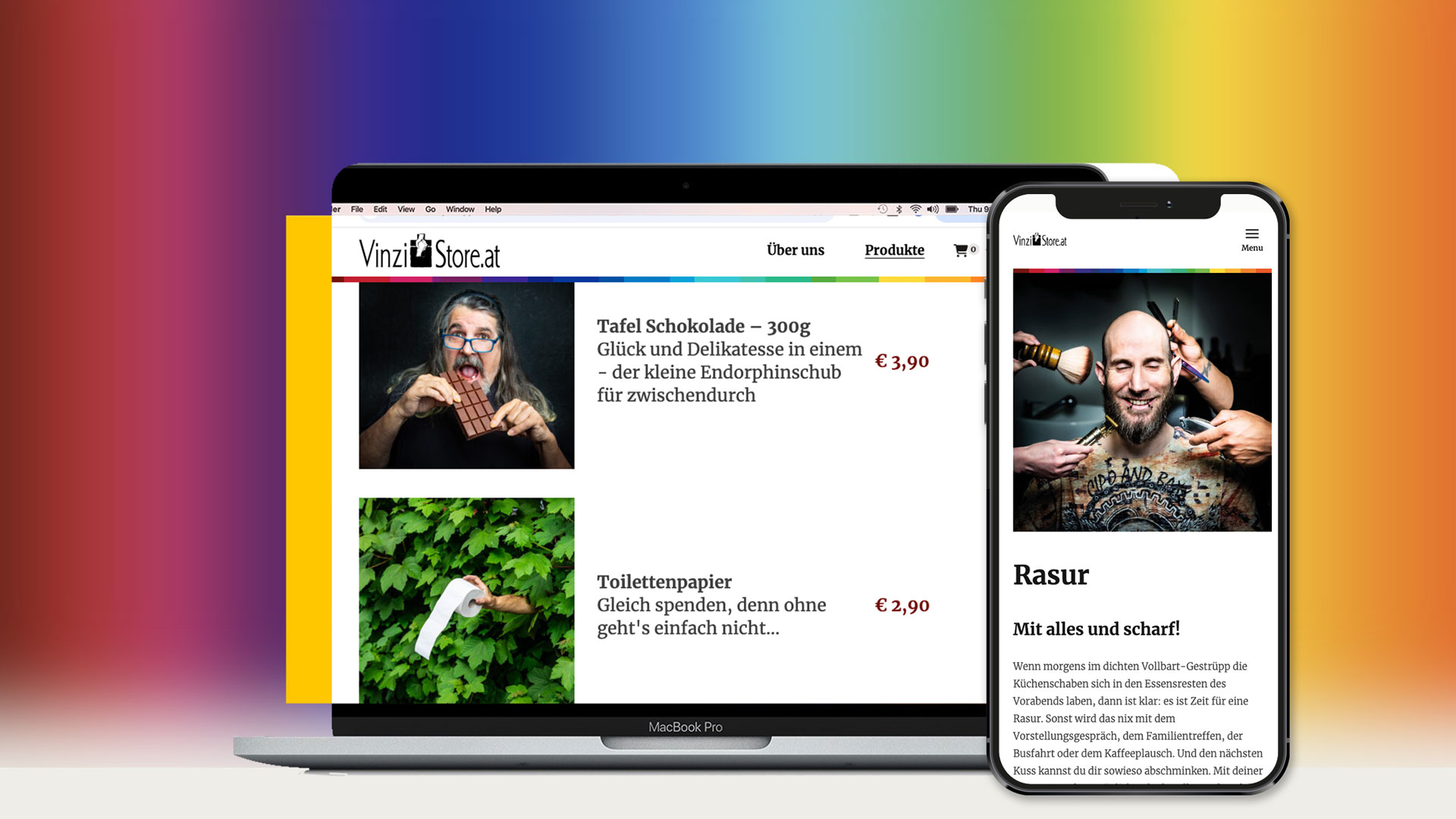 vinzi store Social Campaign